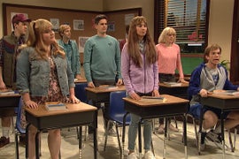 ‘SNL’: John Mulaney’s Erection Delays National School Walkout (Video)