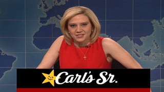 ‘SNL’: Laura Ingraham Visits Weekend Update to Reveal New Sponsors, Like ‘Carl’s Sr.’ and ‘Lady Bump Stock’ (Video)
