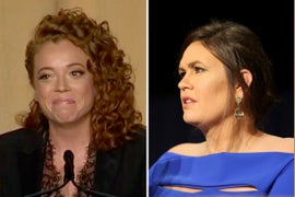 Watch Michelle Wolf Roast Sarah Sanders to Her Face at White House Correspondents’ Dinner (Video)
