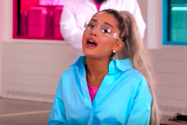 Ariana Grande Funny Porn - Ariana Grande Does 'No Tears Left to Cry' on Nintendo Labo ...