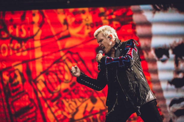 Billy Idol BottleRock Music Festival Billy Idol BottleRock Music Festival