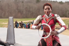 Lupita Nyong’o Shows Silly Side of Wakanda in ‘Black Panther’ Gag Reel