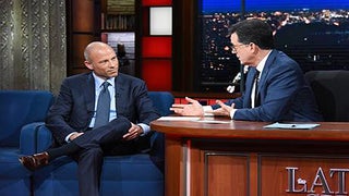 Stormy Daniels’ Lawyer Shows Colbert Receipt for $130K Wire Payment From Michael Cohen