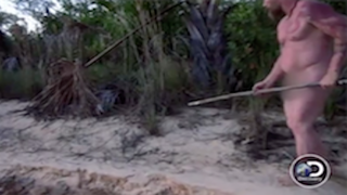 ‘Naked and Afraid’: Anthony Battles a ‘Freakin’ Pissed’ Poisonous Fer-de-Lance Snake (Exclusive Video)