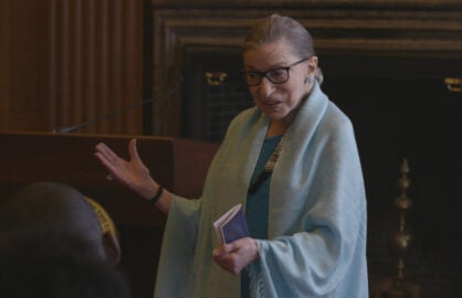 Yes On The Basis Of Sex Screenwriter Wrote Those Love Scenes About His Aunt Ruth Bader Ginsburg