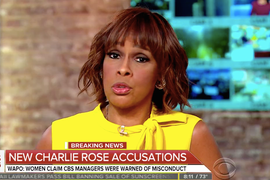 Gayle King Refuses to Abandon Charlie Rose Despite 27 New Accusers: ‘I Still Consider Him a Friend’ (Video)