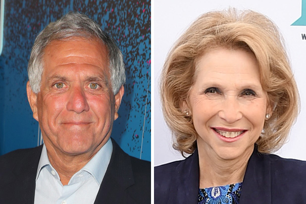 les moonves shari redstone cbs national amusements