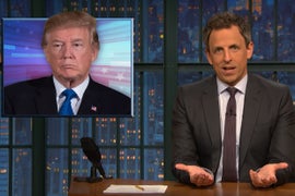 Seth Meyers: Trump Only Kept Israel Promise ‘By Accident’ (Video)