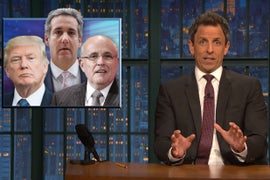 Seth Meyers Can’t Wrap His Head Around Trump and Michael Cohen’s ‘World of Corrupt Influence Peddling’ (Video)