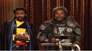 ‘SNL’: Donald Glover’s Lando Calrissian Addresses All Four Black People in ‘Star Wars’ (Video)