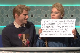 ‘SNL’: Kate McKinnon and Mikey Day Are the Creepiest Mother and Son Ever (Video)