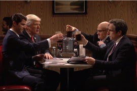 ‘SNL’: Baldwin’s Trump Celebrates the Anniversary of the Mueller Investigation with a ‘Sopranos’ Parody (Video)