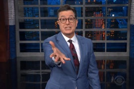 Colbert Calls Trump a ‘Horny Old Racist Who Likes Cheeseburgers More Than His Children’ (Video)