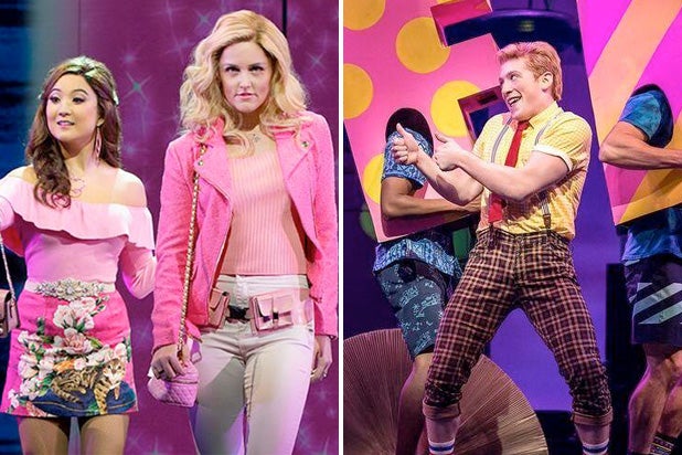 tony award nominations mean girls spongebob squarepants