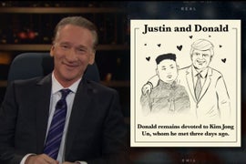 ‘Real Time’ Reimagines Donald Trump and Justin Trudeau as ‘Goofus and Gallant’ (Video)