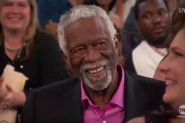 Yep, Bill Russell Flipped Off Charles Barkley on Live TV at the NBA Awards (Video)