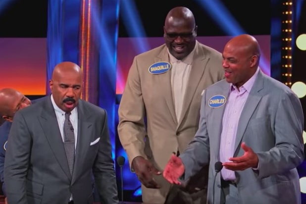 Charles Barkley on 'Celebrity Family Feud' Charles Barkley on 'Celebrity Family Feud'