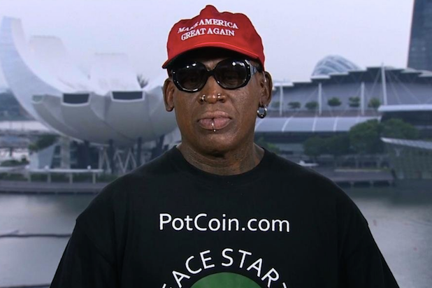Dennis Rodman S Potcoin Value Jumps 20 Percent After Trump Kim Summit Pr Blitz
