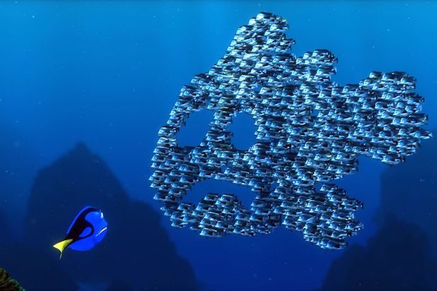 Finding Nemo School of Fish John Ratzenberger