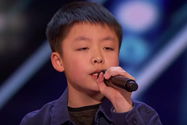 Jeffrey Li on 'AGT' Jeffrey Li on 'AGT'