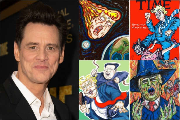 41 of Jim Carrey's Trump Trolling, Politically-Charged ...