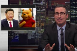 John Oliver Pokes China President Xi Jinping Over His Resemblance to Winnie the Pooh (Video)
