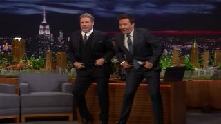 John Travolta Teaches Jimmy Fallon Iconic ‘You’re the One That I Want’ Dance From ‘Grease’ (Video)