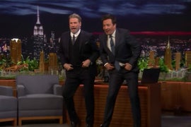 John Travolta Teaches Jimmy Fallon Iconic ‘You’re the One That I Want’ Dance From ‘Grease’ (Video)