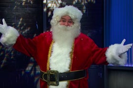 Perverse Santa Shows Up to Help John Oliver Preview Mexico Presidential Election (Video)
