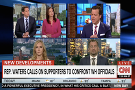 CNN Panel Condemns Maxine Waters’ ‘Mob Rule’ Calls to Disrupt Trump Administration (Video)