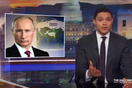 Trevor Noah Is ‘a Little Turned on, but Mostly Scared’ by Russia’s World Cup Image Makeover (Video)