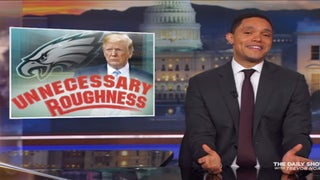 Trevor Noah ‘Starting to Think That President Trump Might Be Full of S—‘ After Eagles Drama (Video)