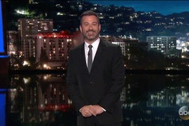 Kimmel: Mike Pence Is ‘For Sure a Westworld Robot’ After Trump Water Bottle Incident (Video)
