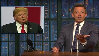 Seth Meyers Wants Trump to Get a Therapist Instead of Crying at Rallies All the Time (Video)