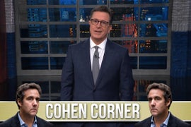 Colbert: ‘Michael Cohen Is Going to Sing Like a Canary, Which Is Ironic Because It’s Trump That Looks Like One’