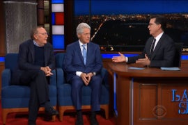 Watch Colbert’s Full 16-Minute Conversation With Bill Clinton Here (Video)
