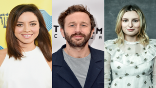 Aubrey Plaza, Chris O’Dowd and Other Stars Join Anti-Trump Protests in UK