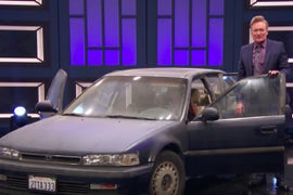 Conan Buys His Assistant a ‘Horrible, Horrible’ New Car: ‘It’s So Gross’ (Video)