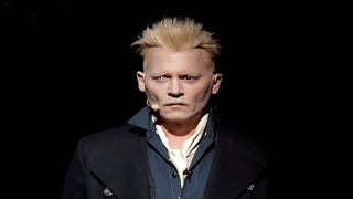 Johnny Depp Surprises Comic-Con in Full ‘Fantastic Beasts’ Character