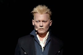 Johnny Depp Surprises Comic-Con in Full ‘Fantastic Beasts’ Character