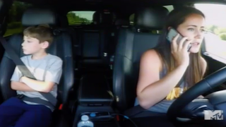 ‘Teen Mom 2’ Star Jenelle Evans Pulls Gun Out During Tailgating Incident (Video)