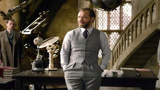 Jude Law Captured Everything Eddie Redmayne Loves About Dumbledore With Just One Look