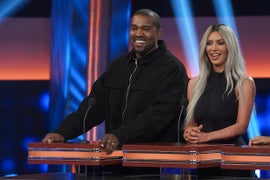 Kim Kardashian Says Kanye West Was Happier to Be on ‘Family Feud’ Than at Their Wedding (Video)