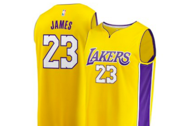 lebron shirt lakers