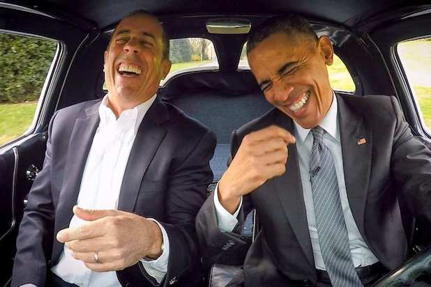 Obama comedians in cars Obama comedians in cars