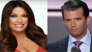 Fox News Host Kimberly Guilfoyle Parties With Trump and Don Jr at White House