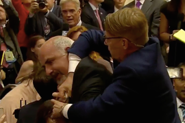 The Nation Reporter Forcibly Ejected From Trump-Putin Joint Press Conference (Video)