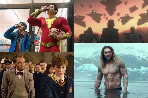 Shazam Clone Wars Fantastic Beasts Aquaman Comic-Con Videos