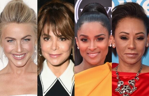 Julianne Hough, Paula Abdul, Ciara 