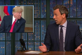 Seth Meyers: Trump ‘Is Selling Out Our Democracy’ to Vladimir Putin (Video)